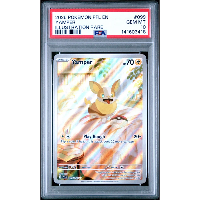 Pokémon TCG: Yamper #099 PSA 10