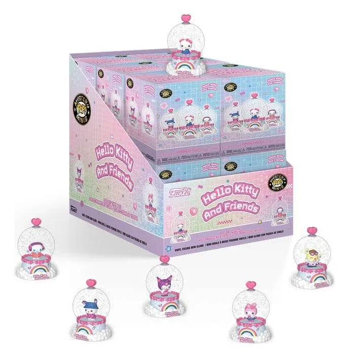 Hello Kitty & Friends Mystery Minis Snow Globes 12-pack 5 cm Blind Box Display