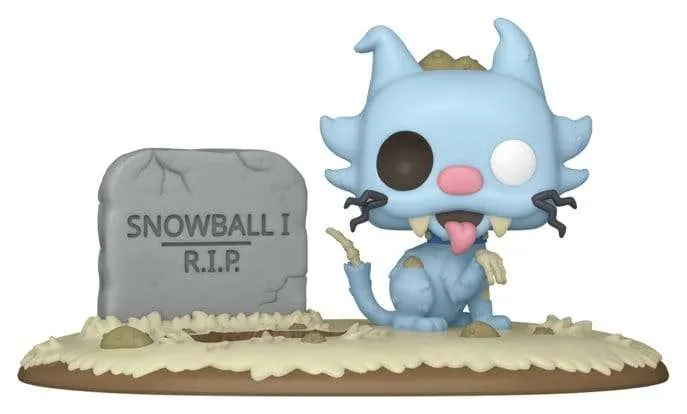 The Simpsons POP! Deluxe Vinyl Figure Zombie Snowball 9 cm