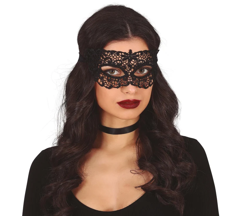 Ögonmask, Black lace 3