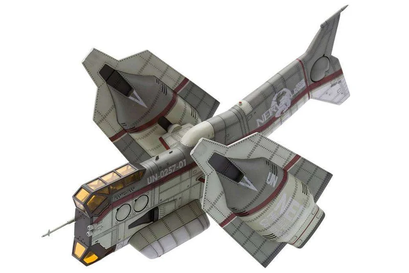 Evangelion: 3.0 byggsats 1/100 VTOL-flygplan YAGR-N101 (Reproduktion), 19 cm