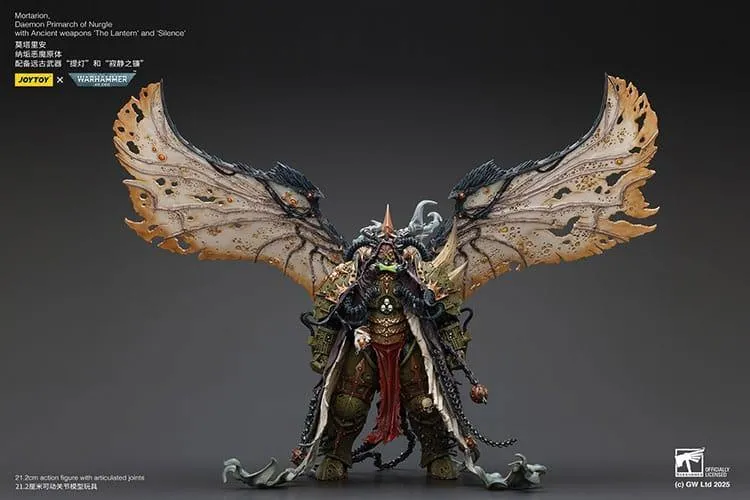 Warhammer 40k Action Figur 1/18 Mortarion Daemon Primarch of Nurgle