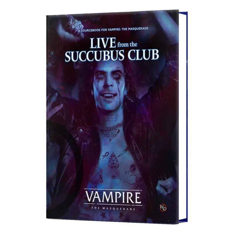 Vampire: The Masquerade 5th Edition RPG bok Live from the Succubus Club Sourcebook *Engelska versionen*