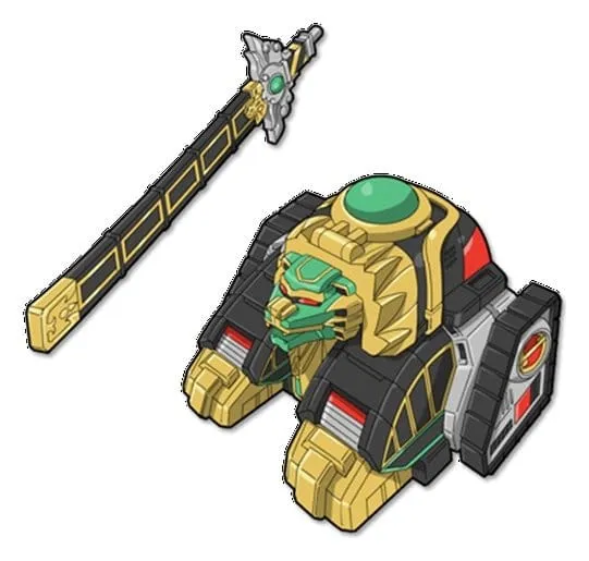 Mighty Morphin Power Rangers Thunderzord Actionfigur Lejon