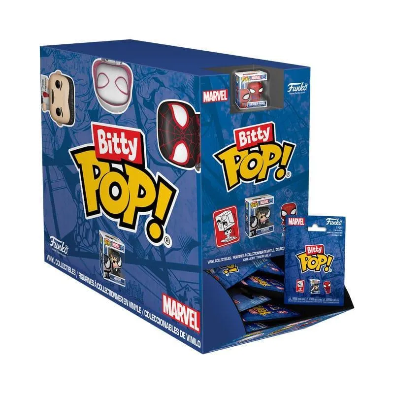 Spider-Man Bitty POP! Figur Display (32) PDQ 2,5 cm