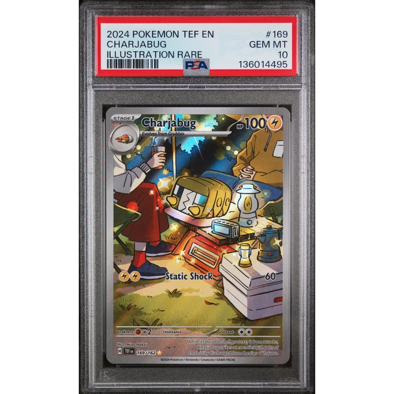 Pokémon TCG: Charjabug #169 PSA 10