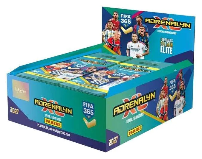 FIFA 365 Adrenalyn XL 2027 Trading Cards Fat Pack-display (10)