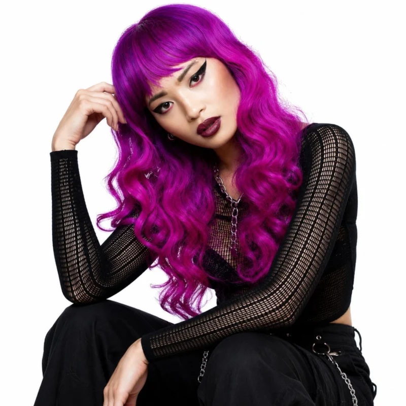 Peruk, Manic Panic Fuchsia Passion Siren