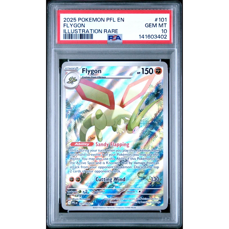 Pokémon TCG: Flygon #101 PSA 10