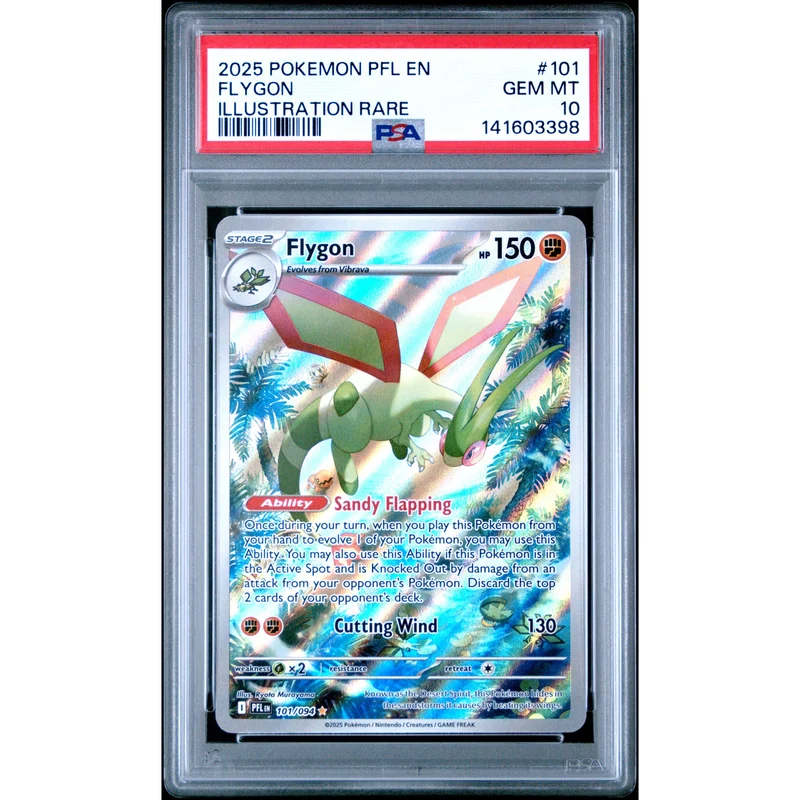 Pokémon TCG: Flygon #101 PSA 10