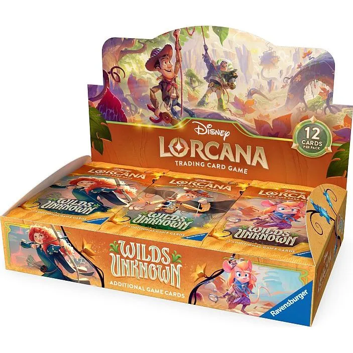 Disney Lorcana: Wilds Unknown Booster Display