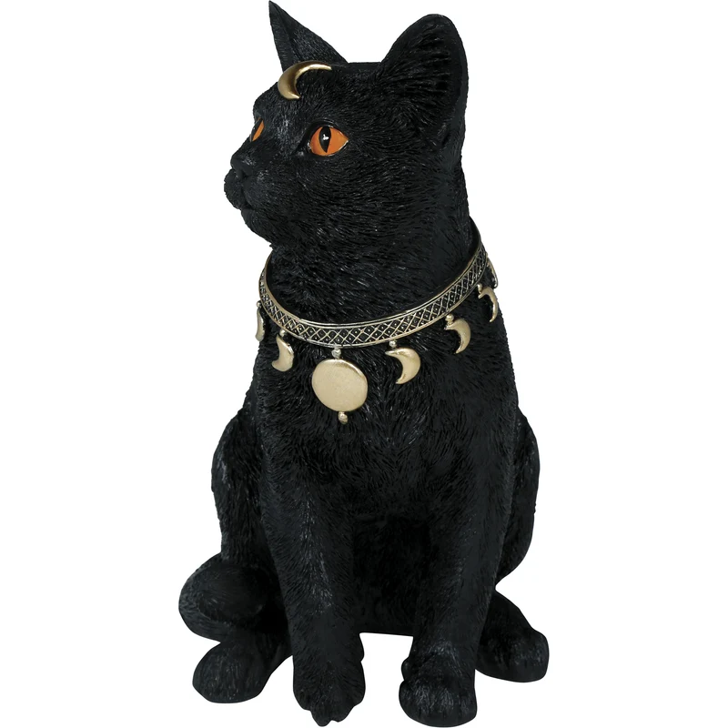 Prop, svart katt 28x23 cm