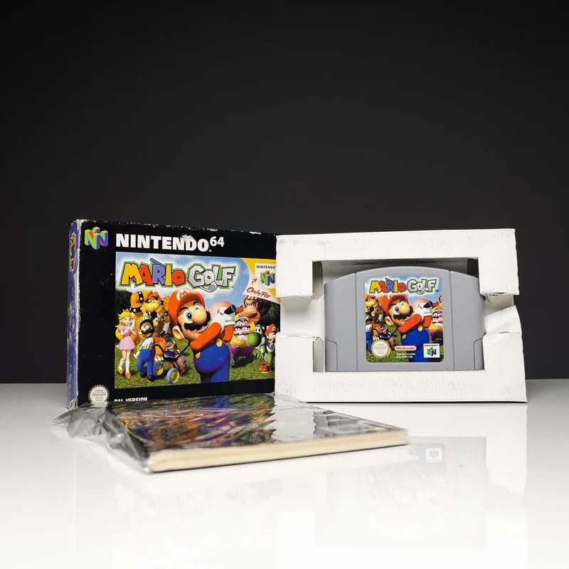 Mario Golf - Komplett Paket (Obruten manual)