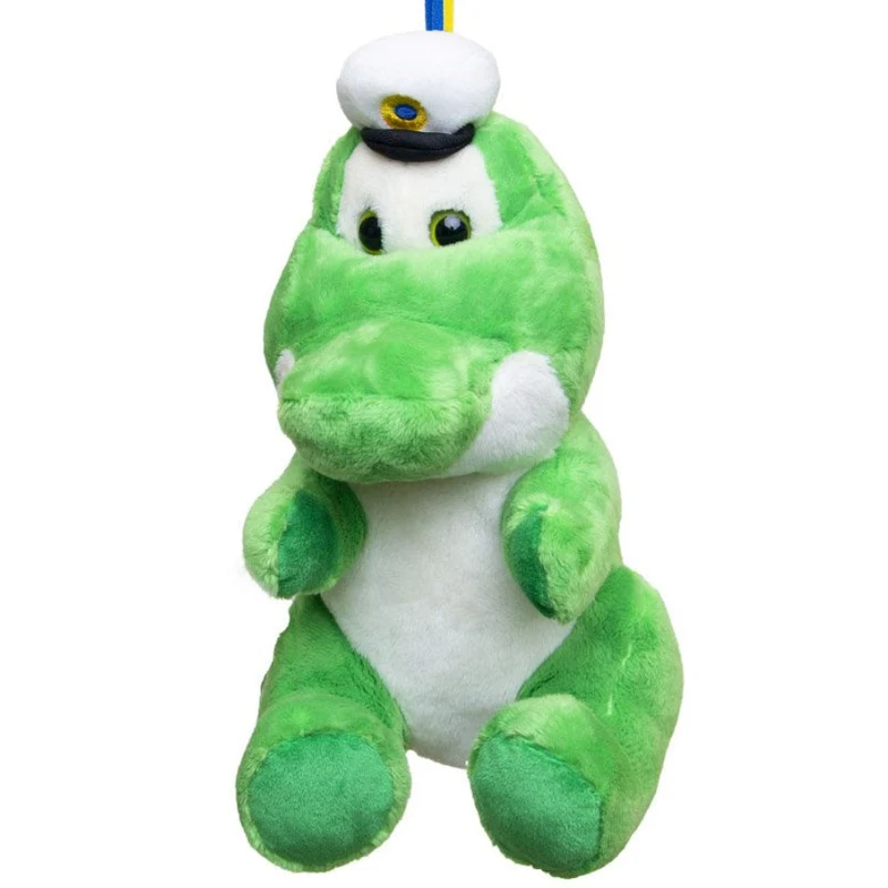 Studentnalle, krokodil grön 20 cm