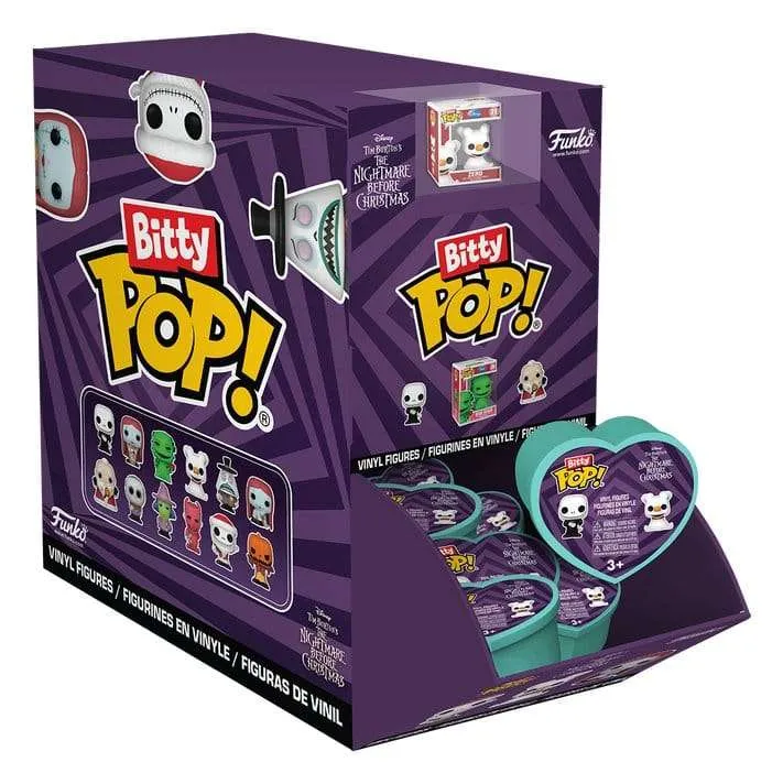 Nightmare Before Christmas POP! Vinylfigur Hearts Classic PDQ Display (24) 2,5 cm