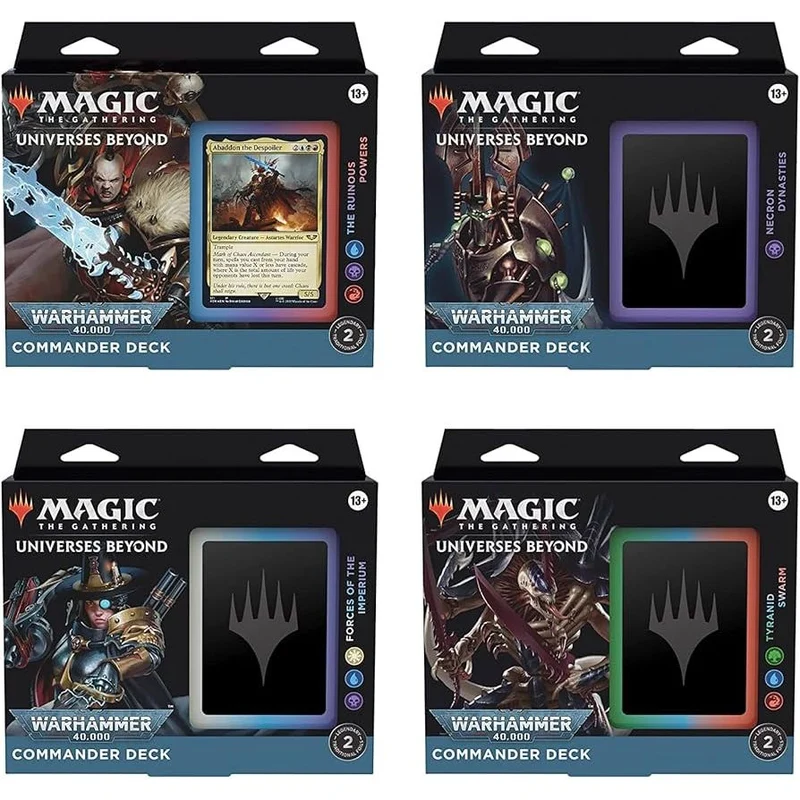 Magic the Gathering: Universes Beyond: Warhammer 40,000 - Commander Deck Bundle