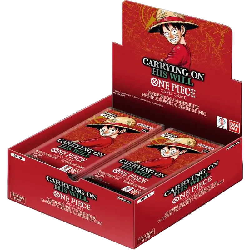 One Piece Card Game: Carrying on His Will Booster Box (OP-13)