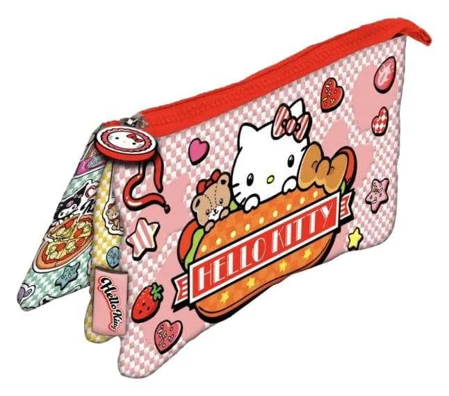 Hello Kitty and Friends Pennfodral med flera fack American Diner Version Display (6)