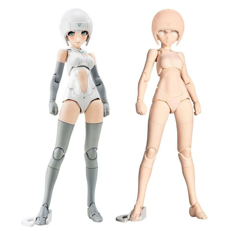 Megami Device Model Kit Accessory Set B1R-M Chassis Kit Skin Color A (Reproduction) 14 cm