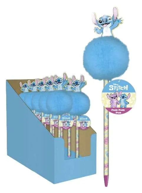 Lilo & Stitch Pom Pom Pen In The Sun Display (9)
