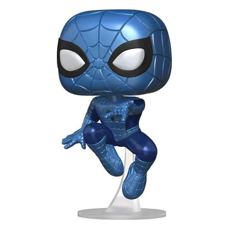 Marvel Make a Wish 2022 POP! Marvel Vinylfigur Spider-Man (Metallic) 9 cm