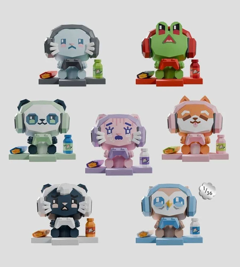 Mega Mini Arcade Mini Figures S1 6 cm Blind Box-display (6)