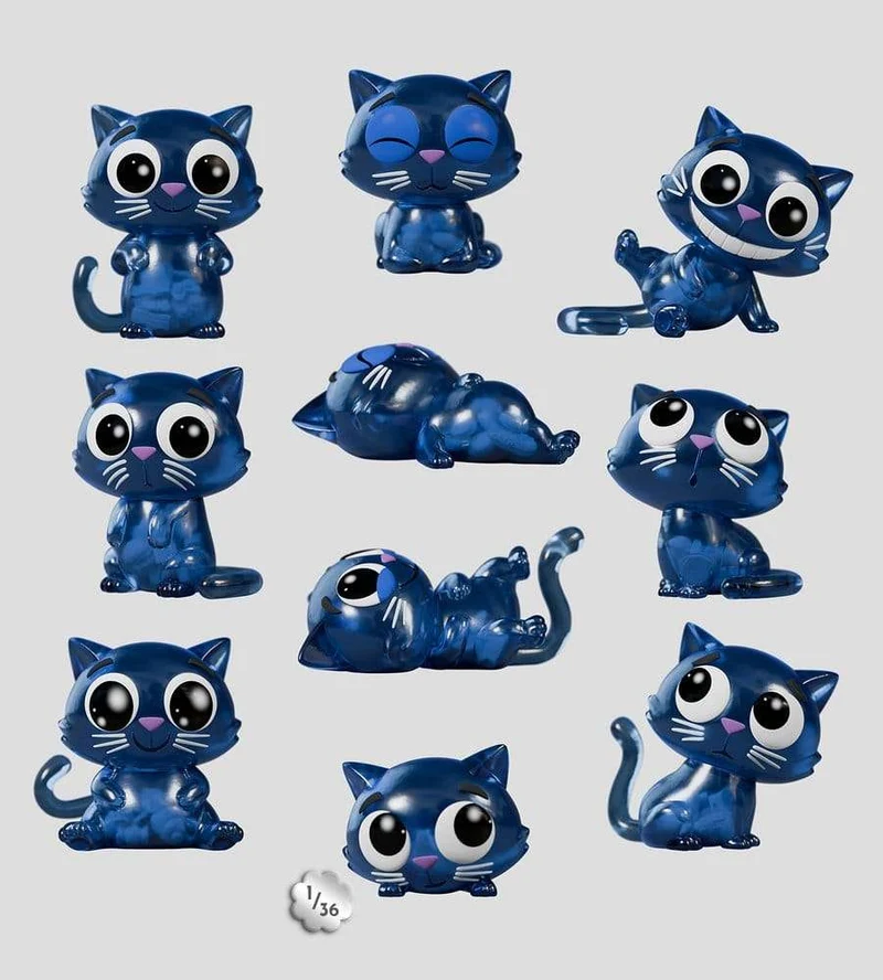 Catscans Mini Figures S1 6 cm Blind Box-display (9)