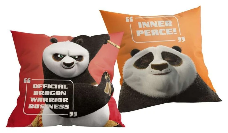 Kung Fu Panda kudde Inner Peace 40 x 40 cm