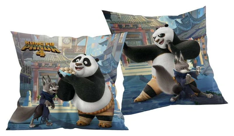 Kung Fu Panda 4 kudde Kung Fu Panda 40 x 40 cm