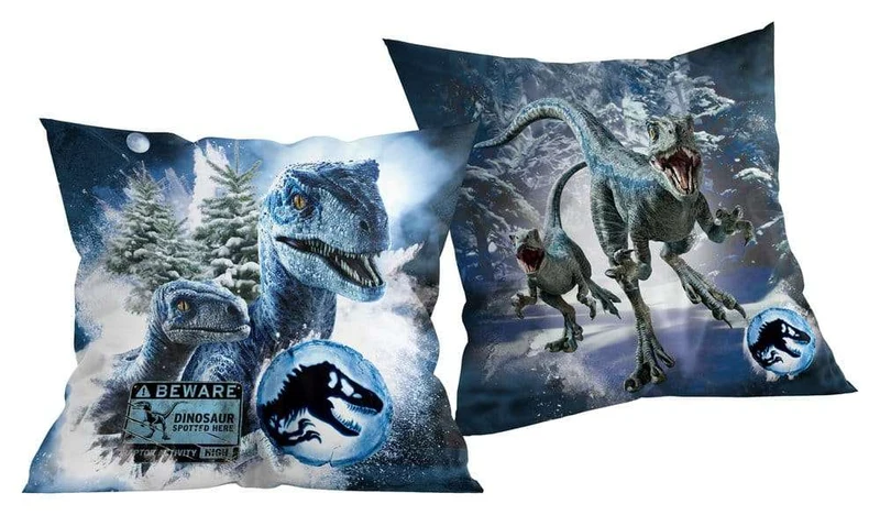 Jurassic World Kudde Blue 40 x 40 cm