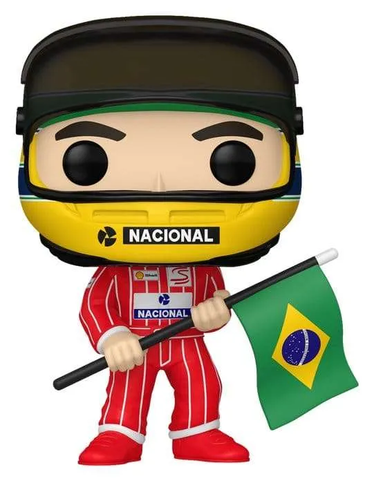 Formula 1 POP! Racing Vinylfigur McLaren – Senna (Helmet), 9 cm