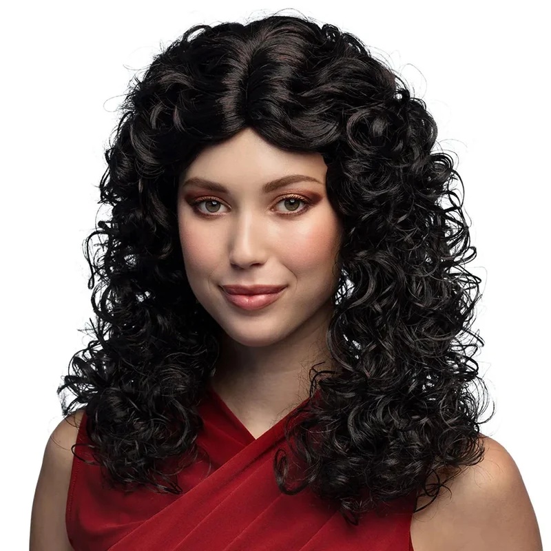 Peruk, Norah brown/black