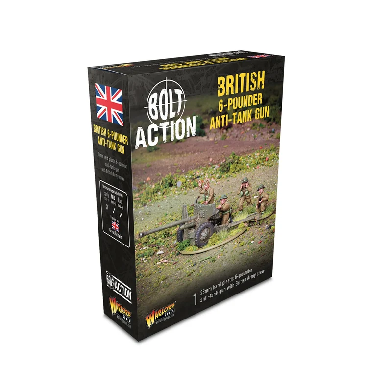 Bolt Action - Great Britain - British 6-Pounder Anti-Tank Gun