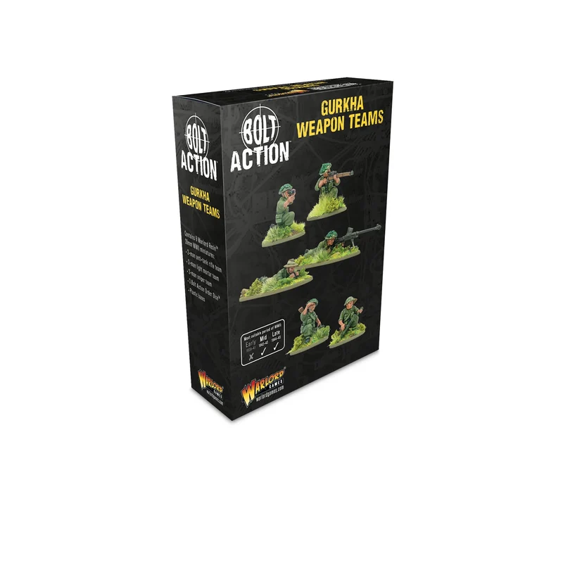Bolt Action - British Commonwealth - Gurkha Weapons Team