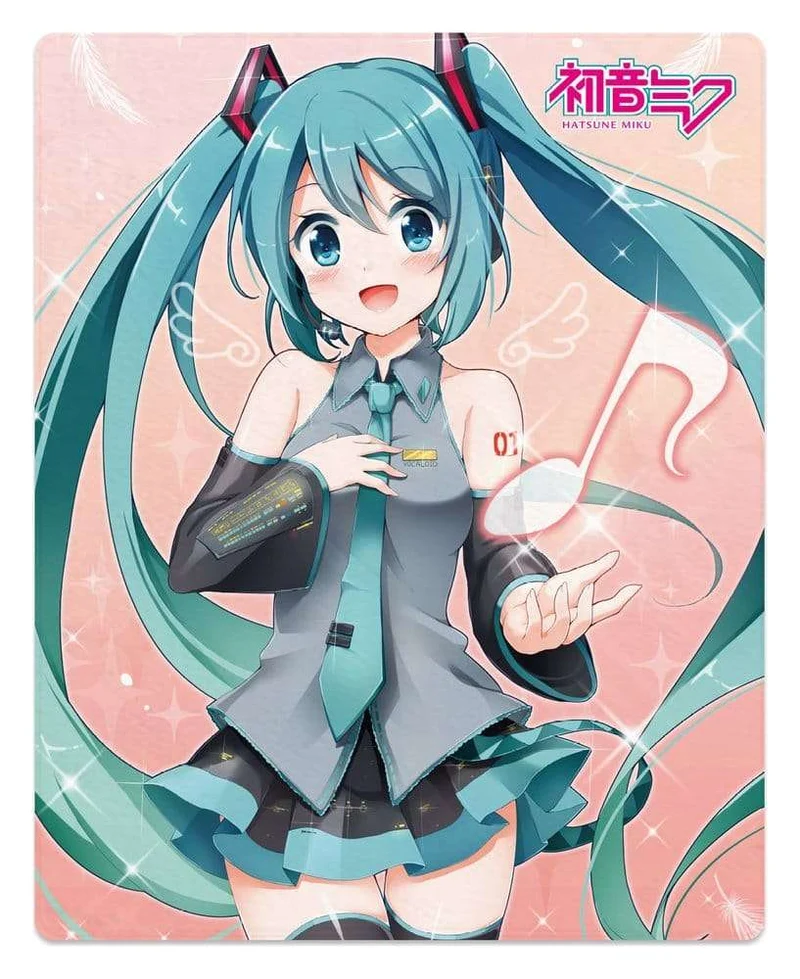 Hatsune Miku-filt 120 x 153 cm