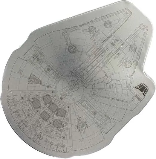 Star Wars Millennium Falcon Jigsaw – 201-bitars pussel i förvaringsburk