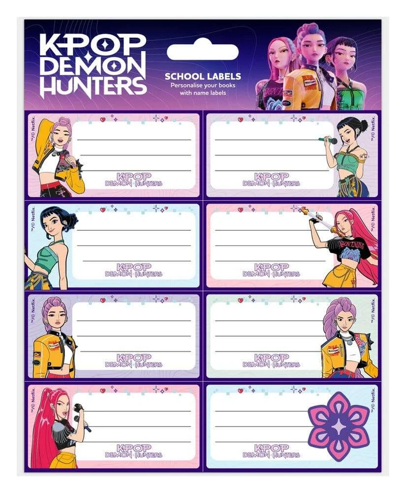 KPop Demon Hunters Skoletiketter Hunter/X