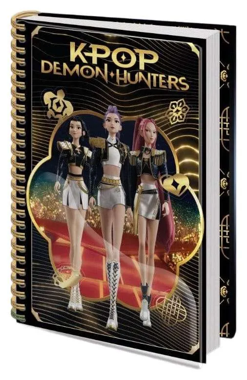 KPop Demon Hunters Anteckningsblock A5 Golden Display (12)