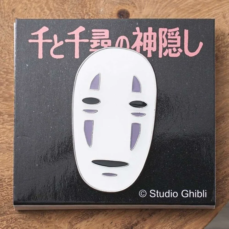 Spirited Away-pin – No Face Close-up