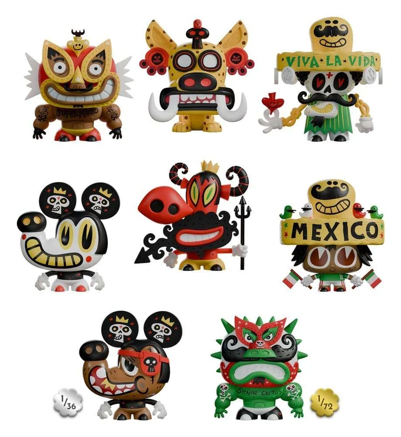 Super Machito Mini Figures S1 10 cm Blind Box-display (6)