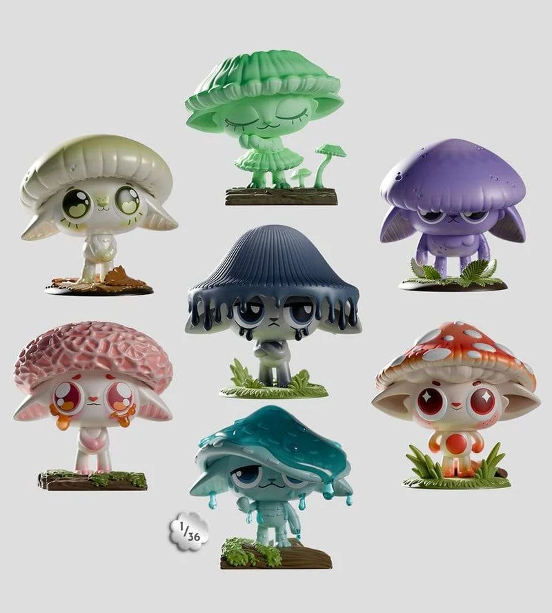 Capkins Mini Figures S1 7 cm Blind Box-display (6)