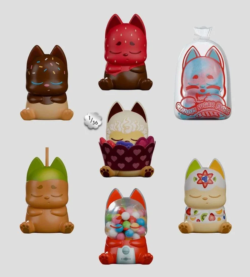 Chuuu Vinyl Mini Figures S2 Sweet Treats 11 cm Blind Box-display (6)