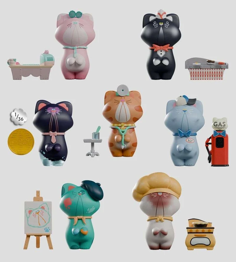 Business Boy Mini Figures S1 8 cm Blind Box-display (6)
