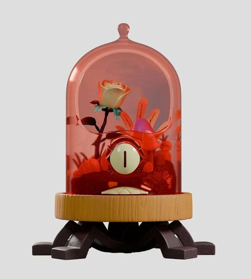 Terrorium PVC-figur Crab Cloche (Glow in the Dark) 16 cm