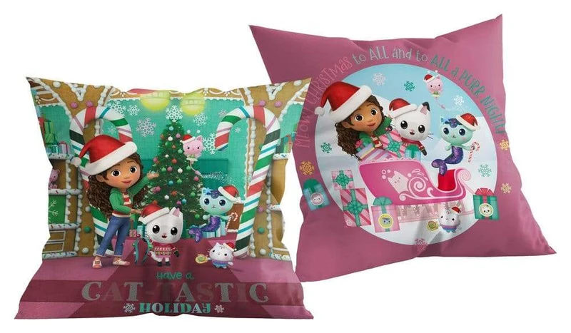 Gabby's Dollhouse kudde Christmas 40 x 40 cm