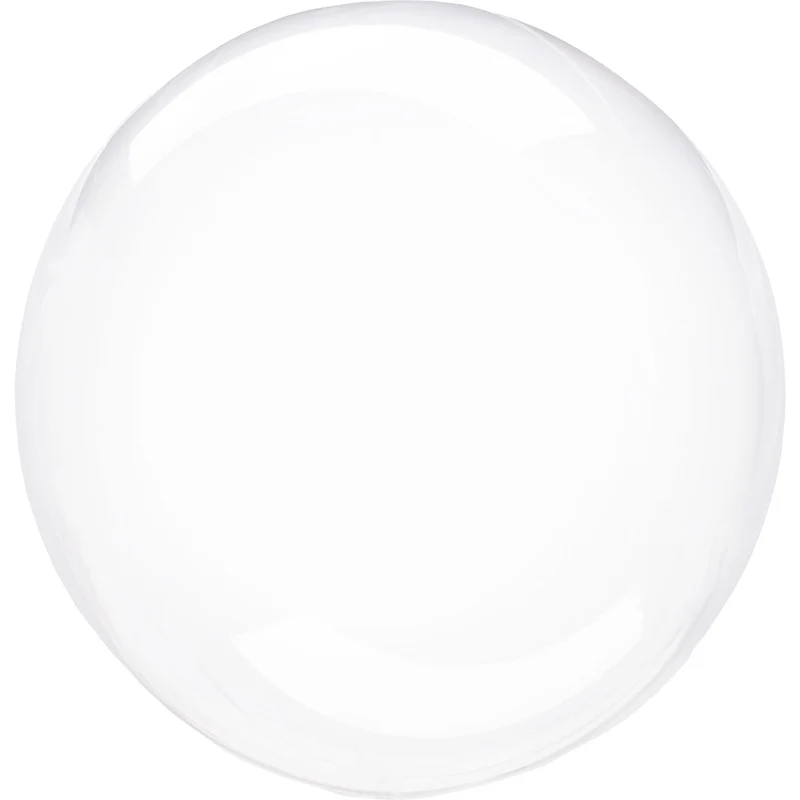 Klotballong, transparent klar 40 cm