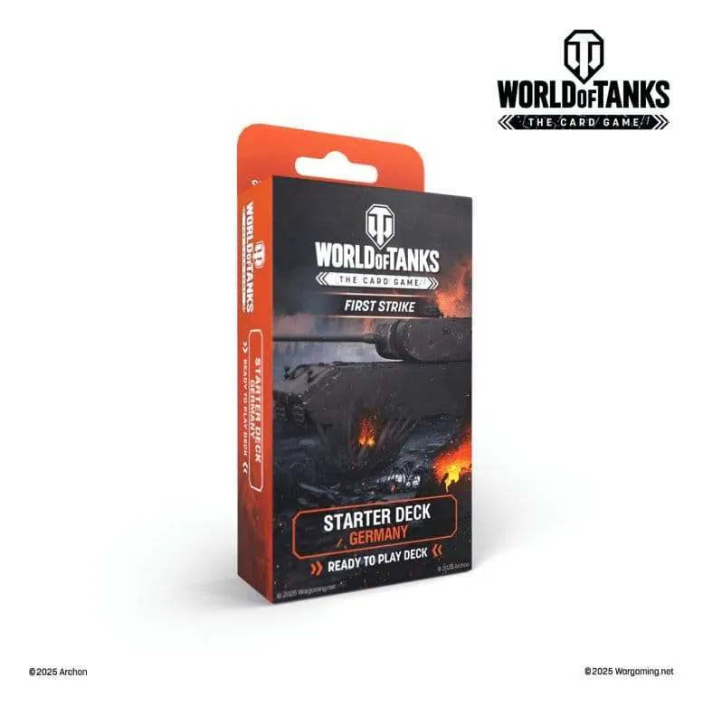 World of Tanks TCG First Strike Starter Deck Germany – engelsk version