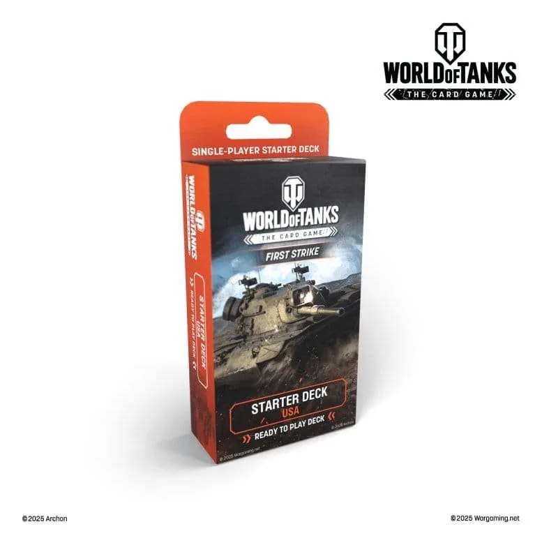 World of Tanks TCG First Strike Starter Deck USA – engelsk version