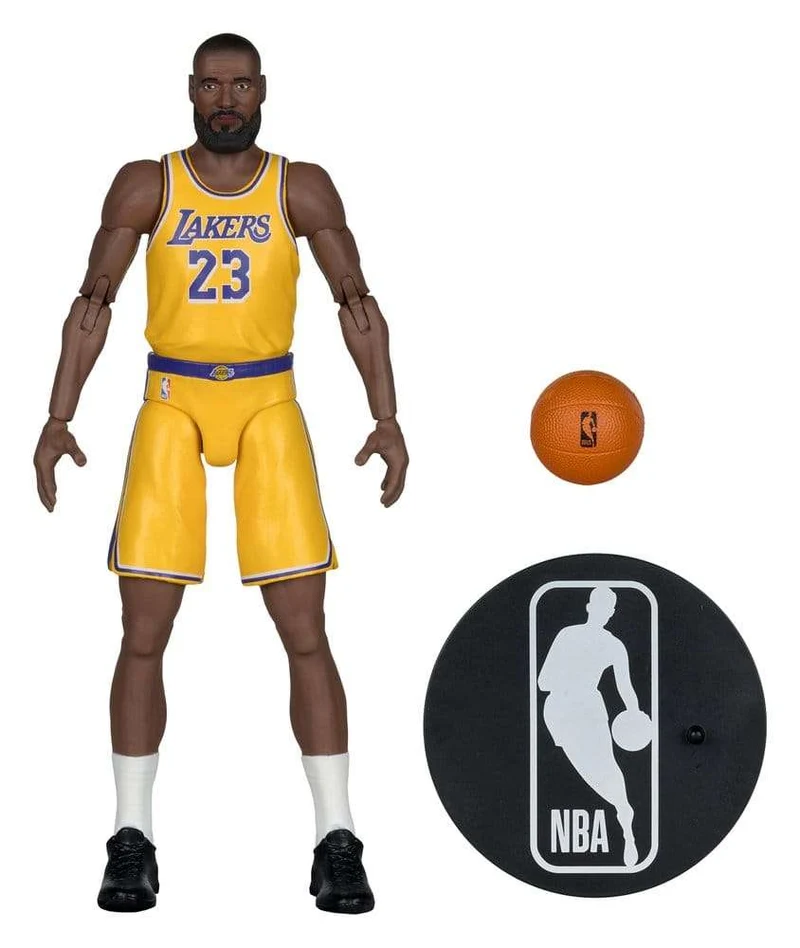 NBA SportsPicks Action Figure LeBron James (Los Angeles Lakers) 16 cm