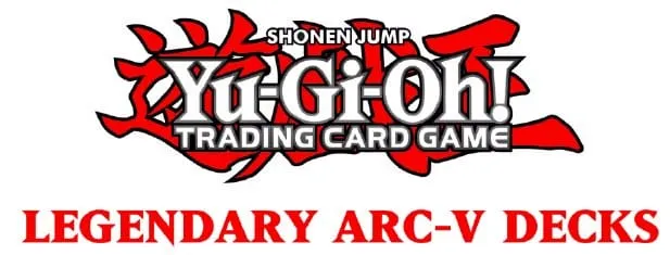 Yu-Gi-Oh! TCG Legendära Arc-V Kortlekar Set *Engelsk Version*